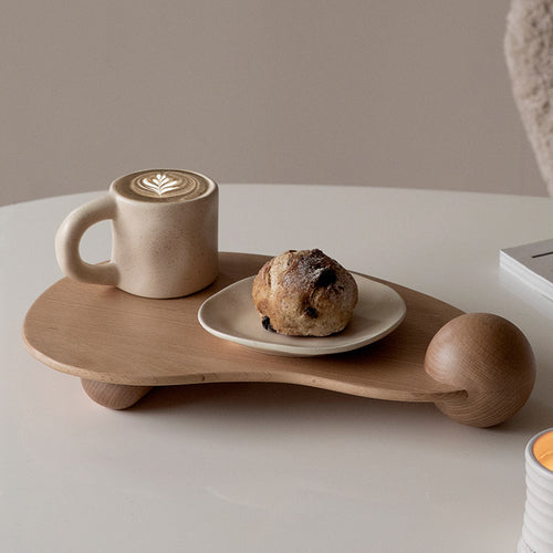 Wooden display tray