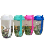 Breakfast cup & fork set