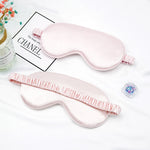 Satin-look eye mask