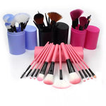 Makeup brushes · 12 pieces