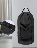 Drawstring laundry carrier