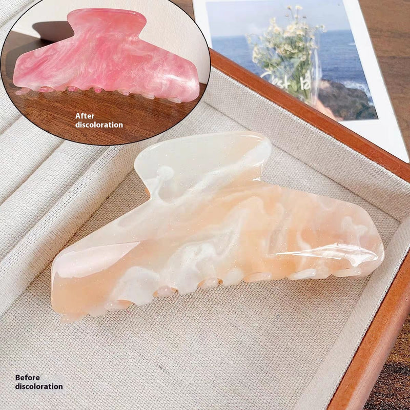Color-shifting hair claw