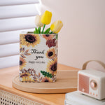 Book ceramic vase