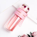 Glass tea-infuser bottle