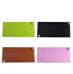 Long green table mat