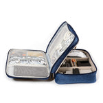 Three-layer cable organizer