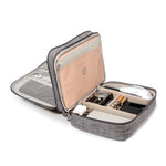 Three-layer cable organizer