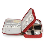 Three-layer cable organizer