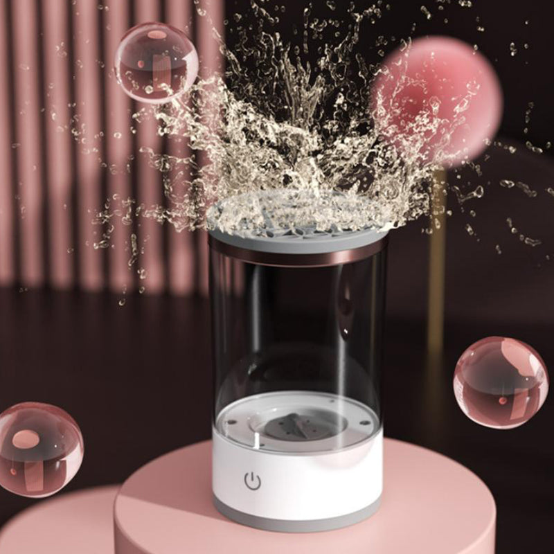 Electric makeup brush cleaner