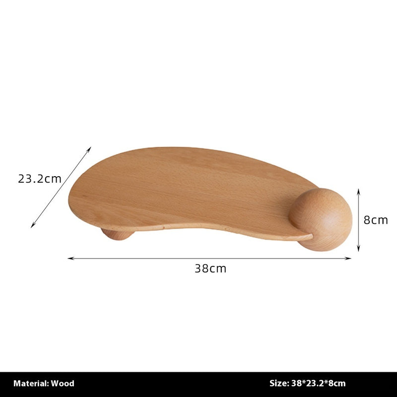 Wooden display tray