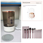 Electric makeup brush cleaner