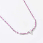 Pink-accent jewelry