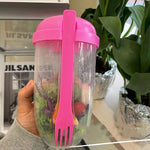 Breakfast cup & fork set