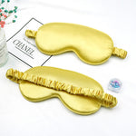 Satin-look eye mask