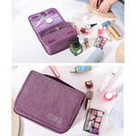 Hanging toiletry bag
