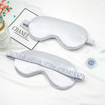 Satin-look eye mask