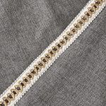 Linen-edge cushion covers · Set of 2