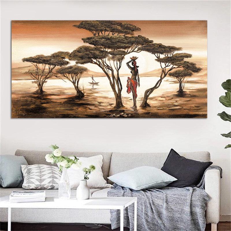 Landscape canvas print