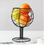 Openwork fruit basket