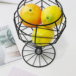 Openwork fruit basket