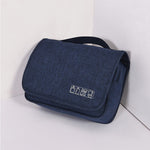 Hanging toiletry bag
