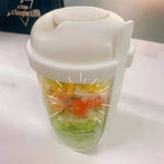 Breakfast cup & fork set
