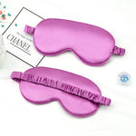 Satin-look eye mask