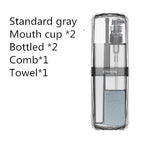 Travel wash organizer