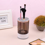 Electric makeup brush cleaner