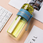 Glass tea-infuser bottle