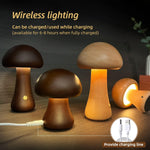 Mushroom bedside light
