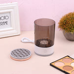 Electric makeup brush cleaner