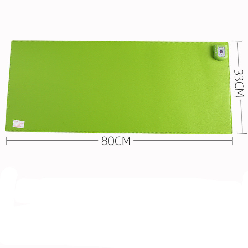Long green table mat