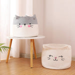 White storage basket