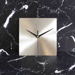 Minimal metal wall clock