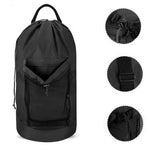 Drawstring laundry carrier