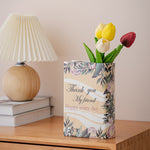 Book ceramic vase