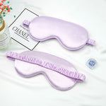 Satin-look eye mask
