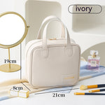 Shell makeup pouch
