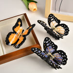 Butterfly hair claw