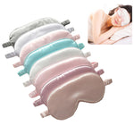 Satin-look eye mask