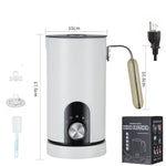 Hot & cold milk frother