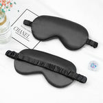 Satin-look eye mask