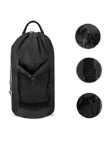 Drawstring laundry carrier