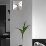 Minimal metal wall clock