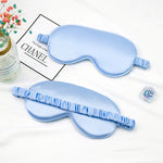 Satin-look eye mask