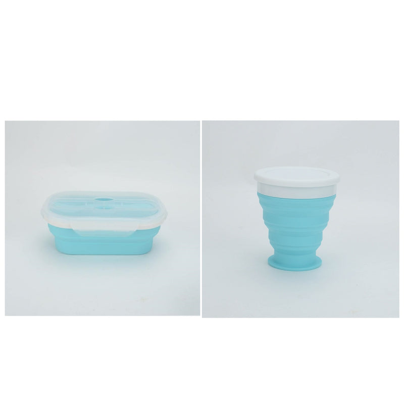 Collapsible food-container selection