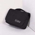 Hanging toiletry bag