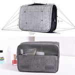 Hanging toiletry bag