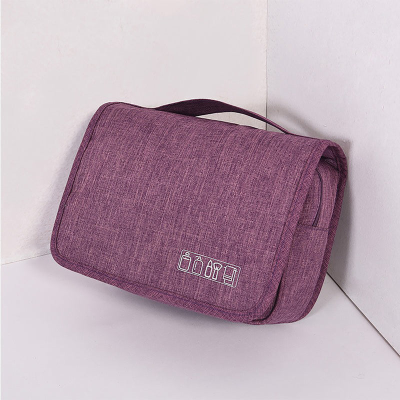 Hanging toiletry bag